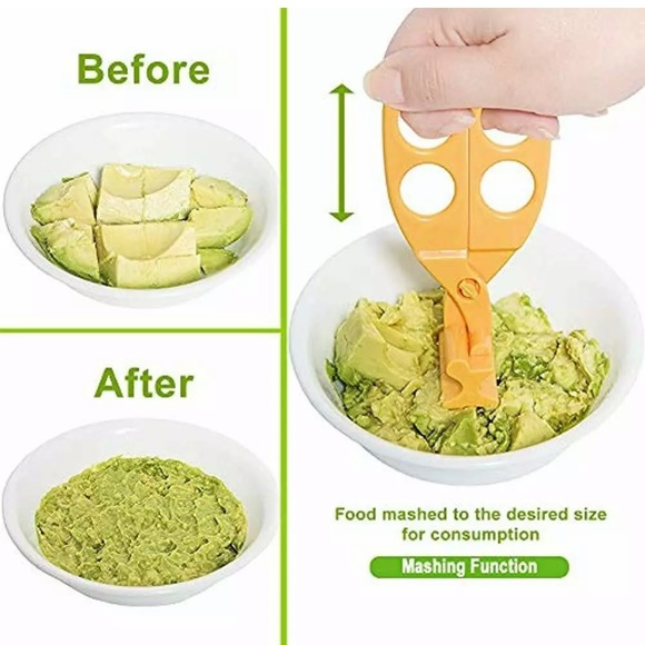 🌸 Baby Food Scissor Cutter, Multifunction Masher - Picture 6 of 7